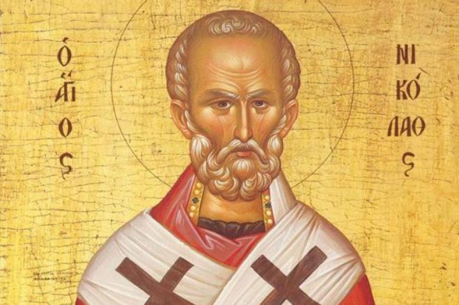 &Gamma;&iota;&omicron;&rho;&tau;ά&zeta;&epsilon;&iota; &omicron; &Nu;&alpha;ό&sigmaf; &Alpha;&gamma;ί&omicron;&upsilon; &Nu;&iota;&kappa;&omicron;&lambda;ά&omicron;&upsilon; &Kappa;ά&psi;&iota;&alpha;