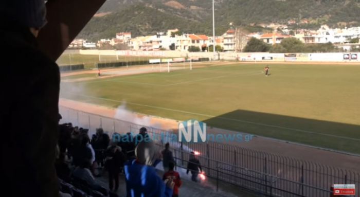 Ποδόσφαιρο: Σοβαρά επεισόδια και τραυματίες σε αγώνα στη Ναύπακτο! (vd)