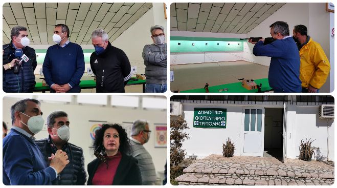 Κώστας Τζιούμης: «Ανακαινίζουμε το σκοπευτήριο, στοχεύουμε σε πανελλήνιους αγώνες» (vd)