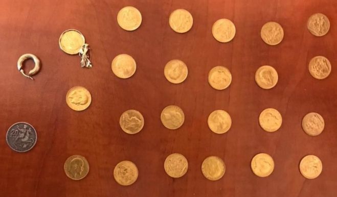 Συλλήψεις στη Γορτυνία - Έσκαψαν για να βρουν λίρες! (εικόνες)