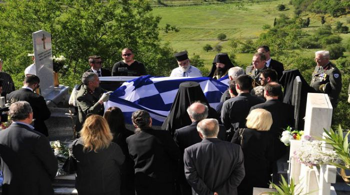 Με κάθε Μεγαλοπρέπεια η Εξόδιος Ακολουθία του Στρατηγού Δημοσθένη Βέρρου στη Νεστάνη