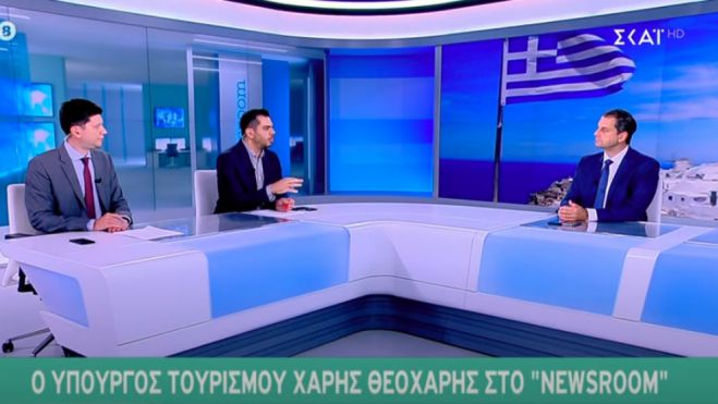 &Upsilon;&pi;&omicron;&upsilon;&rho;&gamma;ό&sigmaf; &Tau;&omicron;&upsilon;&rho;&iota;&sigma;&mu;&omicron;ύ: &laquo;&Mu;ό&lambda;&iota;&sigmaf; 400 &kappa;&rho;&omicron;ύ&sigma;&mu;&alpha;&tau;&alpha; COVID-19 &sigma;&epsilon; 1,3 &epsilon;&kappa;&alpha;&tau;. &tau;&omicron;&upsilon;&rho;ί&sigma;&tau;&epsilon;&sigmaf; &pi;&omicron;&upsilon; &epsilon;&pi;&iota;&sigma;&kappa;έ&phi;&tau;&eta;&kappa;&alpha;&nu; &tau;&eta;&nu; &Epsilon;&lambda;&lambda;ά&delta;&alpha; &tau;&omicron;&nu; &Iota;&omicron;ύ&lambda;&iota;&omicron;&raquo;