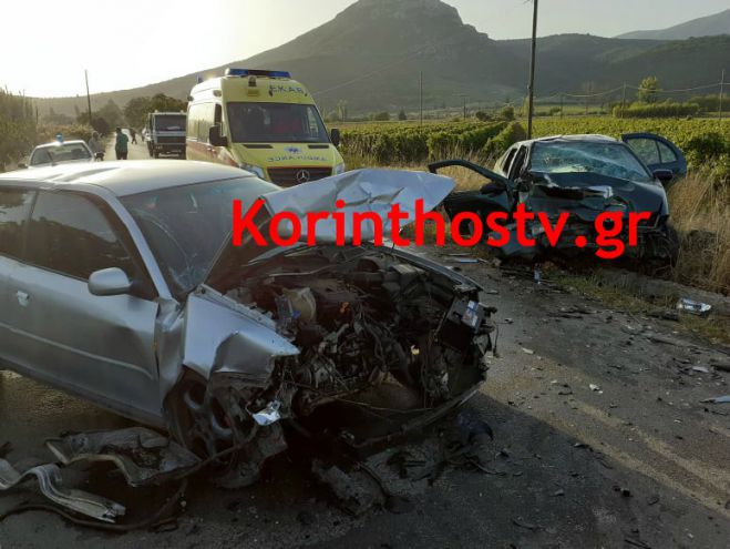Τραγωδία στη Νεμέα | Τροχαίο δυστύχημα με νεκρό και δέκα τραυματίες (vd)