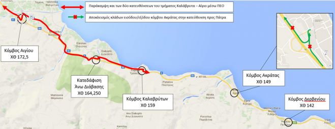 &quot;Κορίνθου - Πατρών&quot;: Νέες κυκλοφοριακές ρυθμίσεις