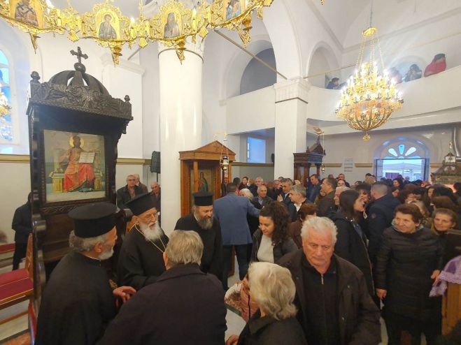 &Kappa;&upsilon;&rho;&iota;&alpha;&kappa;ή &tau;&omega;&nu; &Beta;&alpha;ΐ&omega;&nu;&nbsp;&sigma;&tau;&eta;&nu; &Mu;&eta;&tau;&rho;ό&pi;&omicron;&lambda;&eta; &Mu;&alpha;&nu;&tau;&iota;&nu;&epsilon;ί&alpha;&sigmaf; &kappa;&alpha;&iota; &Kappa;&upsilon;&nu;&omicron;&upsilon;&rho;ί&alpha;&sigmaf; (&epsilon;&iota;&kappa;ό&nu;&epsilon;&sigmaf;)