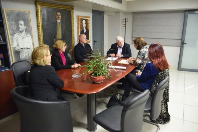 Η γενική γραμματέας Ισότητας επισκέφθηκε τον Δήμαρχο Τρίπολης (εικόνες)