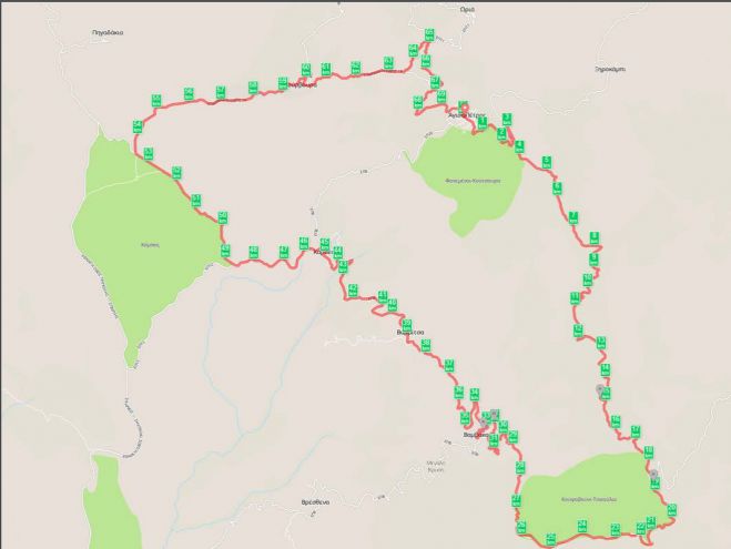 &Delta;&iota;ή&mu;&epsilon;&rho;&omicron; &mu;&epsilon; &alpha;&gamma;ώ&nu;&epsilon;&sigmaf; &delta;&rho;ό&mu;&omicron;&upsilon; &sigma;&tau;&alpha; &chi;&omega;&rho;&iota;ά &tau;&omicron;&upsilon; &Pi;ά&rho;&nu;&omega;&nu;&alpha;
