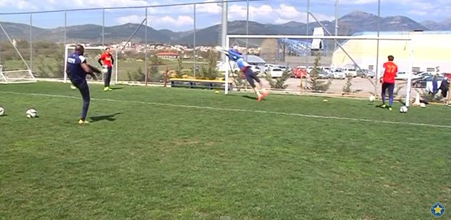 Προπόνηση Τερματοφυλάκων με τον Jerry Ugen στον Αστέρα (vd)