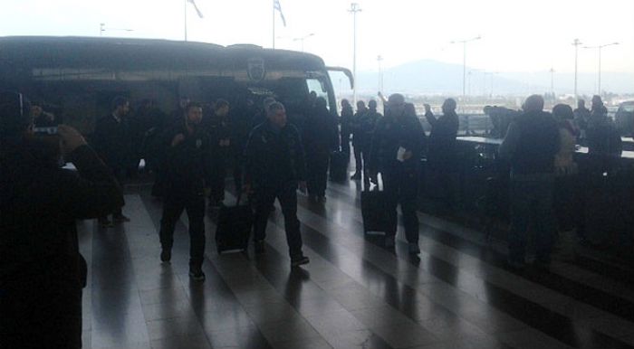 Αναχώρησε για Τρίπολη ο ΠΑΟΚ (vd)!