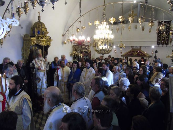Γιορτάστηκε η επέτειος για τα 10 χρόνια από την επιστροφή της Εικόνας της Παναγίας στην Έλωνα (εικόνες)
