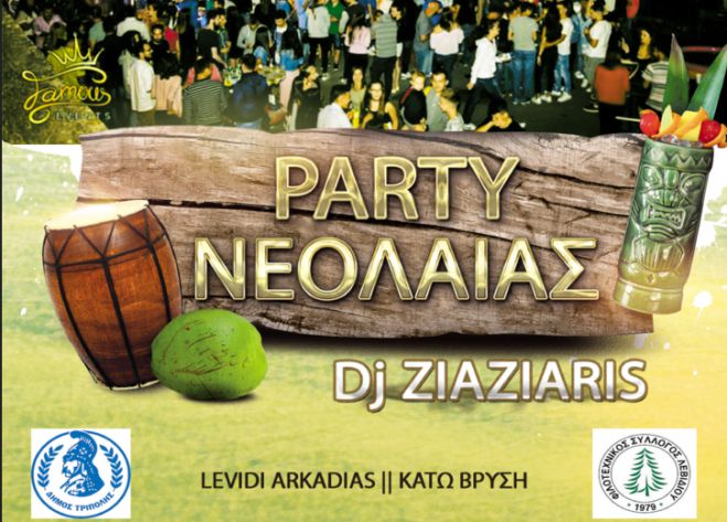 Party νεολαίας στο Λεβίδι!