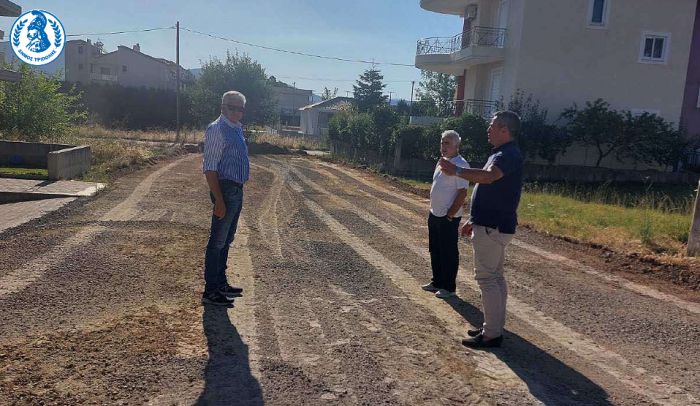Διανοίξεις δρόμων στην "επέκταση Σταδίου" | Τζιούμης: «Ακούμε την κοινωνία, προχωράμε σε έργα και πράξεις»
