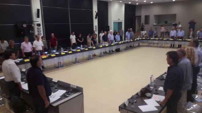 Ενός λεπτού σιγή τήρησε το Περιφερειακό Συμβούλιο Πελοποννήσου στη μνήμη των θυμάτων