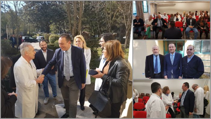 Συνάντηση Βλάση με Διοικητή και γιατρούς | "Το νοσοκομείο θα εμπλουτιστεί με προσωπικό"(vd)