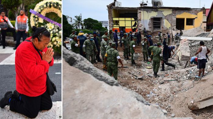 Μεξικό | Αυξάνεται δραματικά ο αριθμός των νεκρών από τον σεισμό των 8,2 Ρίχτερ
