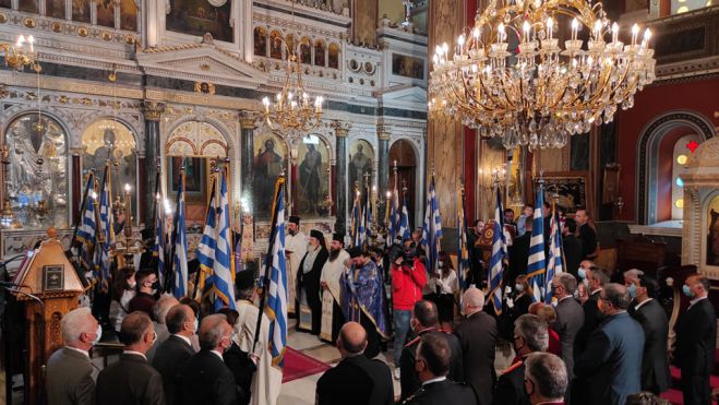 &Eta; &Delta;&omicron;&xi;&omicron;&lambda;&omicron;&gamma;ί&alpha; 28&eta;&sigmaf; &Omicron;&kappa;&tau;&omega;&beta;&rho;ί&omicron;&upsilon; &sigma;&tau;&eta;&nu; &Tau;&rho;ί&pi;&omicron;&lambda;&eta; (&epsilon;&iota;&kappa;ό&nu;&epsilon;&sigmaf;)