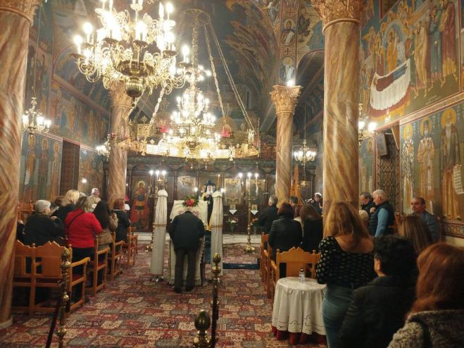 Στα Δολιανά ο Επιφάνιος για την Ακολουθία του Ακάθιστου Ύμνου (εικόνες)