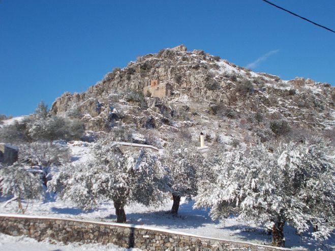 Το χιονισμένο Λεοντάρι (εικόνες)