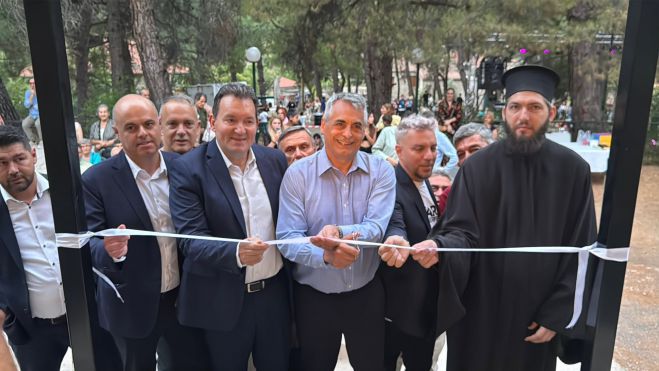 Ελαιοχώρι | Εγκαινιάστηκε το Κέντρο Προβολής Σιδηροδρομικής & Ελαιοκομικής Ιστορίας (vd)