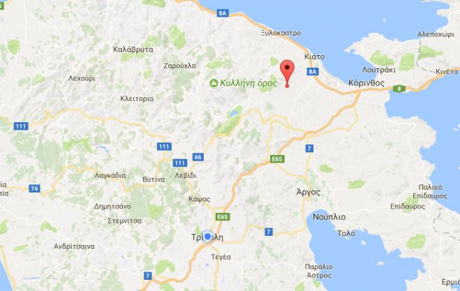 Ισχυρός σεισμός στην Κορινθία ... ταρακούνησε την Τρίπολη!