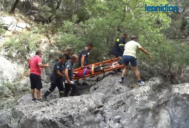 Κυνουρία: Δεν τα κατάφερε ο πεζοπόρος που είχε διασωθεί στο Φαράγγι του Λούλουγκα