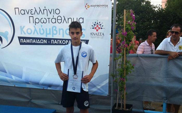Κολύμβηση - 3η θέση ο Μητσόπουλος του ΚΟΑΤ