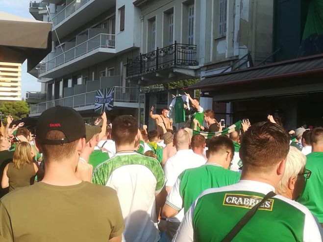 &quot;Ξεσήκωσαν&quot; το κέντρο της Τρίπολης οι φίλοι της Χιμπέρνιαν! (εικόνες)