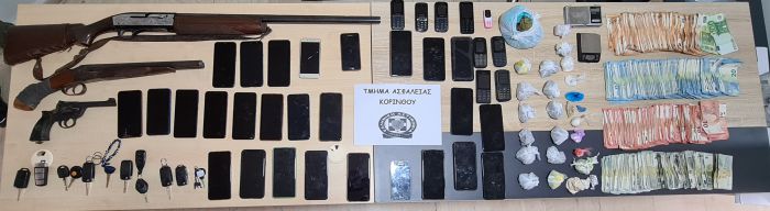 Εξαρθρώθηκαν εγκληματικές οργανώσεις που διακινούσαν ναρκωτικά στην Κορινθία - Στις επιχειρήσεις συμμετείχε και η ΟΠΚΕ Αρκαδίας!