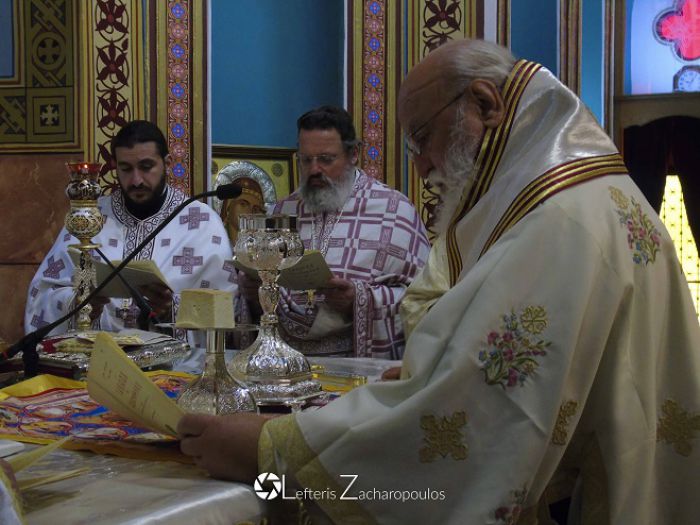 Η Θεία Λειτουργία του Αγίου Ιακώβου στον Μητροπολιτικό Ναό της Τρίπολης