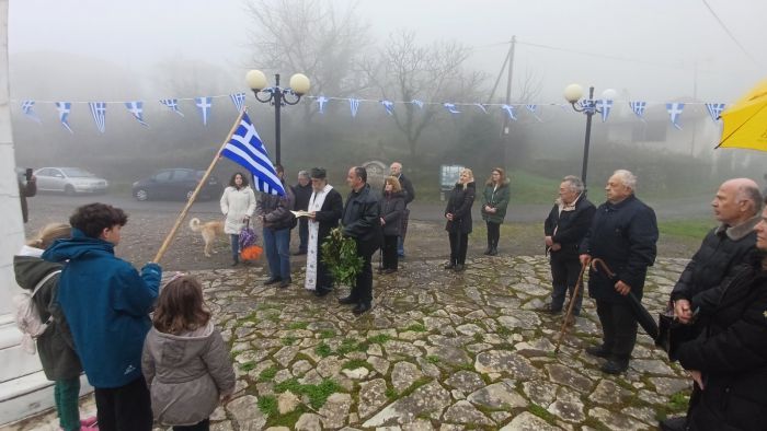 Η επέτειος της "25ης Μαρτίου" στο Ψάρι Ηραίας (εικόνες)