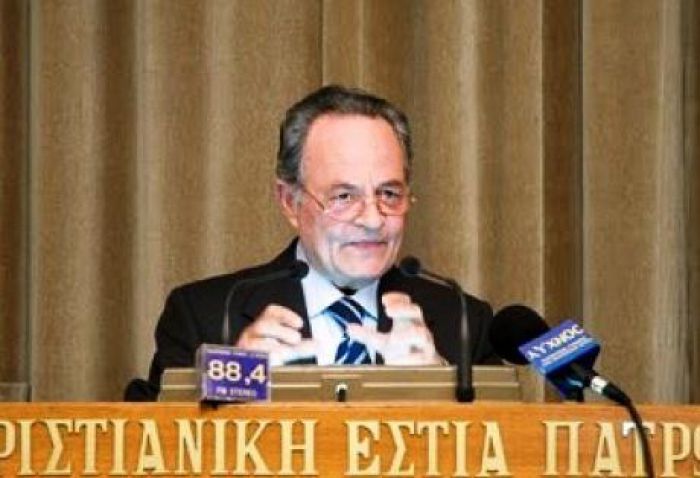 &Sigma;&tau;&omicron; &Epsilon;&pi;&iota;&sigma;&kappa;&omicron;&pi;&epsilon;ί&omicron; &Mu;&epsilon;&gamma;&alpha;&lambda;ό&pi;&omicron;&lambda;&eta;&sigmaf; &theta;&alpha; &mu;&iota;&lambda;ή&sigma;&epsilon;&iota; &omicron; &Kappa;&alpha;&theta;&eta;&gamma;&eta;&tau;ή&sigmaf; &Phi;&iota;&lambda;&omicron;&sigma;&omicron;&phi;&iota;&kappa;ή&sigmaf; &kappa;. &Kappa;&rho;&omicron;&upsilon;&sigma;&tau;&alpha;&lambda;&lambda;ά&kappa;&eta;&sigmaf;