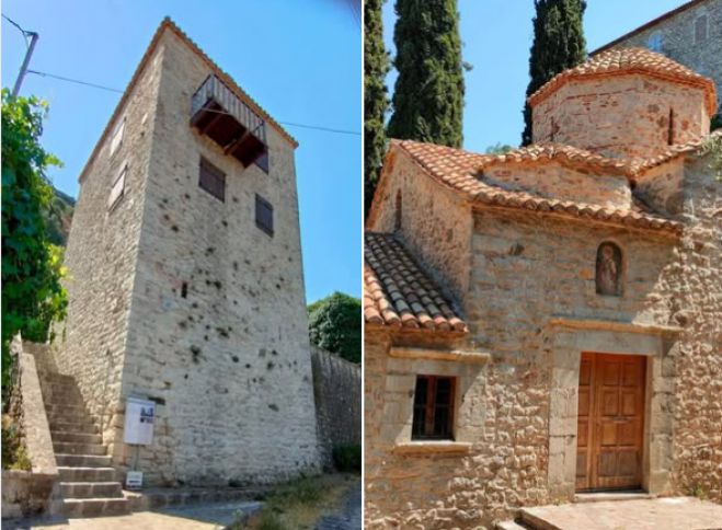 Καθημερινά (πλην Τρίτης) προσβάσιμοι ο Πύργος της Λεβένταινας και ο ναός Αγίου Νικολάου στην Καρύταινα