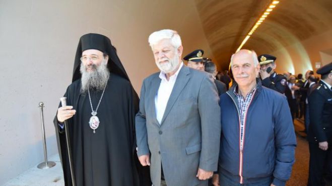 Ο Δημήτρης Παυλής στα εγκαίνια της &quot;Κορίνθου – Πατρών&quot; (εικόνες)