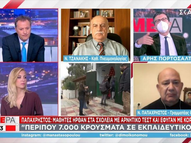 &laquo;&Theta;έ&lambda;&epsilon;&tau;&epsilon; &delta;ύ&omicron; &epsilon;&beta;&delta;&omicron;&mu;ά&delta;&epsilon;&sigmaf; &kappa;&alpha;&theta;&iota;&sigma;&iota;ό&raquo; &epsilon;ί&pi;&epsilon; &omicron; &Pi;&omicron;&rho;&tau;&omicron;&sigma;ά&lambda;&tau;&epsilon; &gamma;&iota;&alpha; &tau;&omicron;&upsilon;&sigmaf; &epsilon;&kappa;&pi;&alpha;&iota;&delta;&epsilon;&upsilon;&tau;&iota;&kappa;&omicron;ύ&sigmaf;- &Chi;&alpha;&mu;ό&sigmaf; &sigma;&tau;&omicron;&nu; "&alpha;έ&rho;&alpha;" &tau;&omicron;&upsilon; &Sigma;&kappa;ά&iota; (vd)