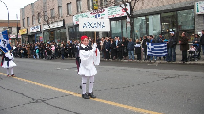 Παρέλαση ετοιμάζουν οι Αρκάδες στο Μόντρεαλ για την επέτειο της «25ης Μαρτίου»!