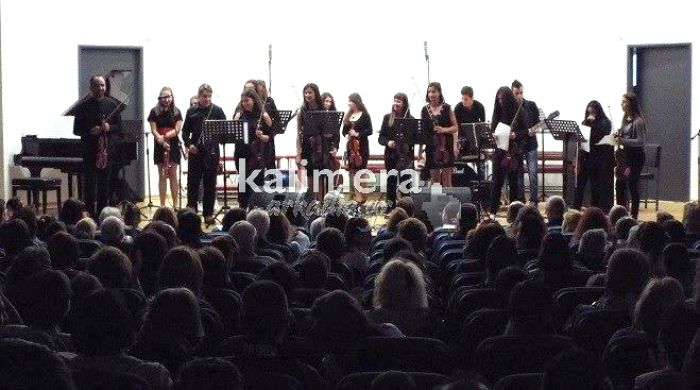 Μια ροκ «αστραπή» έλαμψε στην συναυλία του Μουσικού Σχολείου Τρίπολης! (vd)