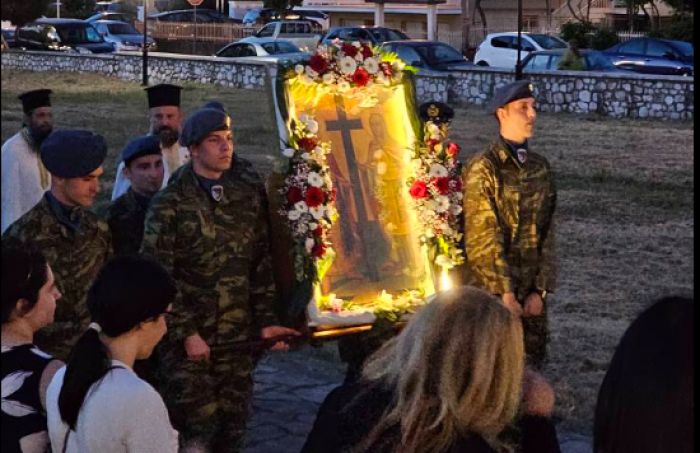 "Ματζαγράς" | Εσπερινός και Λιτανεία για τον εορτασμό των Αγίων Κωνσταντίνου και Ελένης (vd)