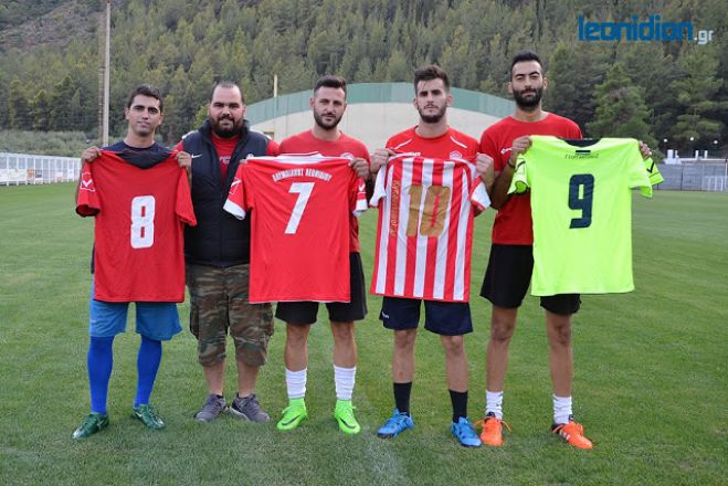Ανακοίνωσε καρέ μεταγραφών ο Ολυμπιακός Λεωνιδίου (εικόνες)