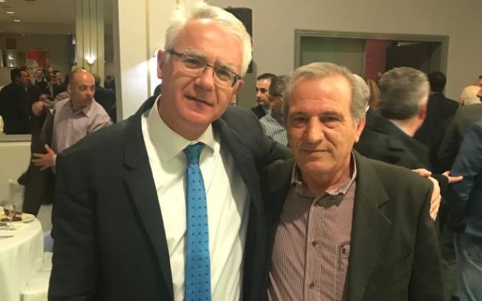 &Sigma;&tau;&eta; "&Nu;έ&alpha; &Tau;&rho;ί&pi;&omicron;&lambda;&eta;" &omicron; &Epsilon;&upsilon;ά&gamma;&gamma;&epsilon;&lambda;&omicron;&sigmaf; &Nu;&iota;&kappa;ή&tau;&alpha;&sigmaf;