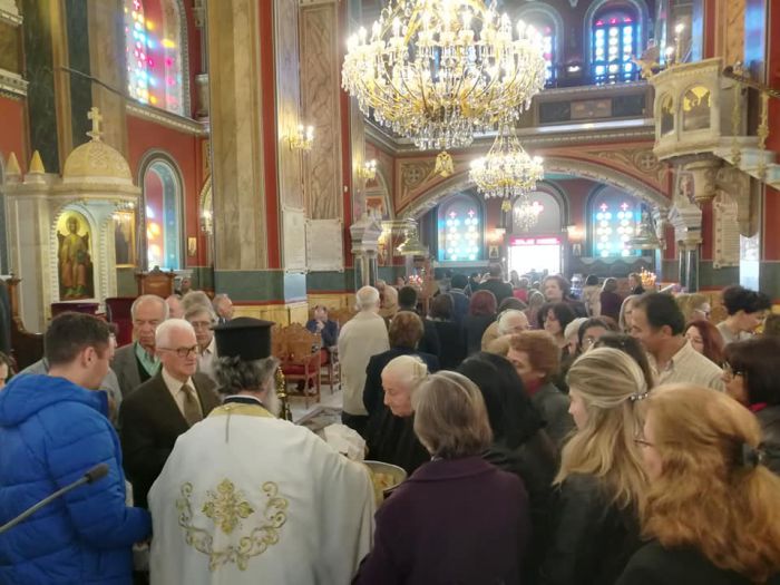 Ά&gamma;&iota;&omicron;&sigmaf; &Gamma;&epsilon;ώ&rho;&gamma;&iota;&omicron;&sigmaf; &Kappa;&alpha;&rho;&sigma;&lambda;ί&delta;&eta;&sigmaf; | &Eta; &Lambda;&alpha;&omicron;&gamma;&rho;&alpha;&phi;&iota;&kappa;ή &tau;ί&mu;&eta;&sigma;&epsilon; &tau;&omicron;&nu; &Pi;&rho;&omicron;&sigma;&tau;ά&tau;&eta; &tau;&eta;&sigmaf; (&epsilon;&iota;&kappa;ό&nu;&epsilon;&sigmaf;)