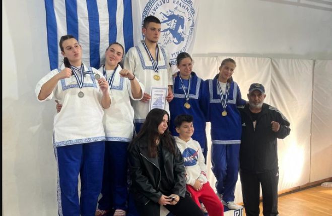 Αετοί Γορτυνίας | Δέκα μετάλλια Τοπικό Πρωτάθλημα Παγκρατίου Αθλήματος Πελοποννήσου