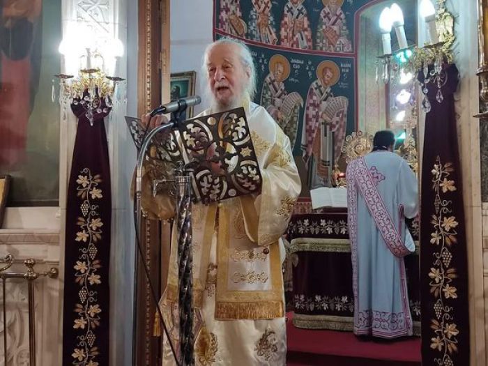 Ο Μητροπολίτης Καρυστίας και Σκύρου Σεραφείμ στο Μνημόσυνο των Ευεργετών της Κοινότητας Κοσμά