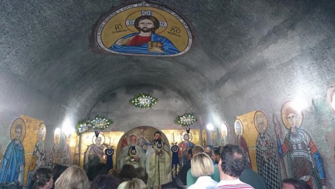 &Tau;&omicron; &pi;&rho;ό&gamma;&rho;&alpha;&mu;&mu;&alpha; &tau;&eta;&sigmaf; &epsilon;&omicron;&rho;&tau;ή&sigmaf; &Alpha;&gamma;ί&alpha;&sigmaf; &Mu;&alpha;&kappa;&rho;ί&nu;&alpha;&sigmaf; &sigma;&tau;&eta;&nu; &Tau;&rho;ί&pi;&omicron;&lambda;&eta;