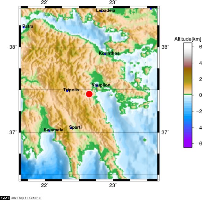 &Sigma;&epsilon;&iota;&sigma;&mu;ό&sigmaf; έ&gamma;&iota;&nu;&epsilon; &alpha;&iota;&sigma;&theta;&eta;&tau;ό&sigmaf; &sigma;&tau;&omicron; &Pi;&alpha;&rho;ά&lambda;&iota;&omicron; Ά&sigma;&tau;&rho;&omicron;&sigmaf;