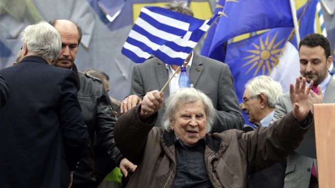 Μίκης για &quot;Σκοπιανό&quot;: &quot;Μεγάλη Ντροπή που θα μας στιγματίζει για πάντα&quot;