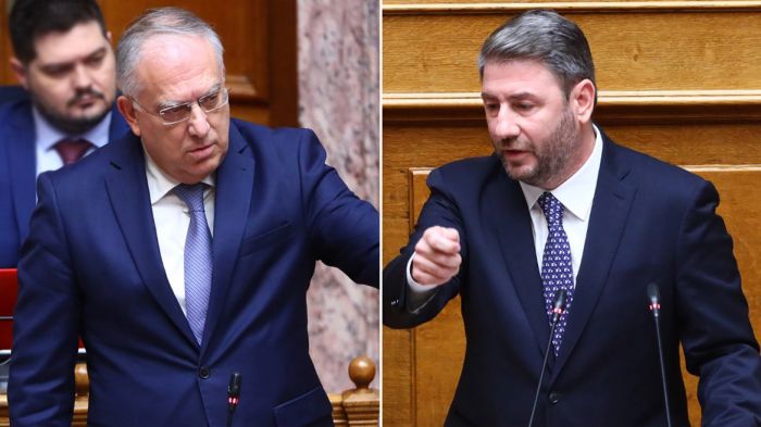 Θεοδωρικάκος σε Ανδρουλάκη: &quot;Ανακαλέστε το ψέμα περί κουμπαριάς του πρωθυπουργού με τον «Φραπέ»&quot;