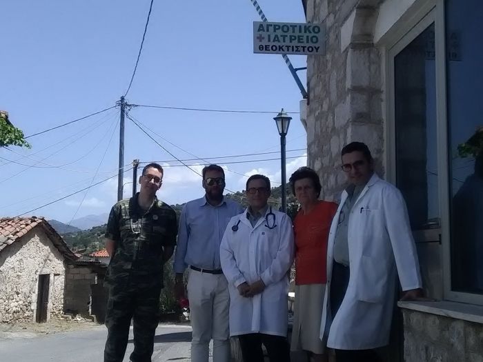 Στρατιωτικοί γιατροί εξέτασαν δωρεάν κατοίκους στο Θεόκτιστο Γορτυνίας (εικόνες)