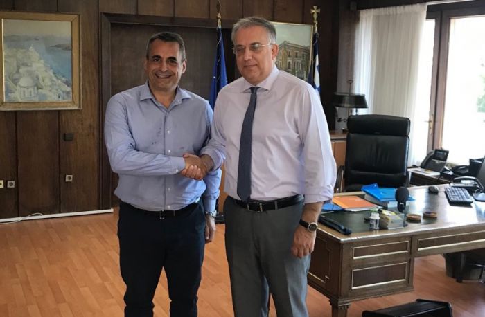Τη στήριξη του Υπουργού Εσωτερικών -για έργα και προβλήματα του Δήμου Τρίπολης- εξασφάλισε ο Κώστας Τζιούμης
