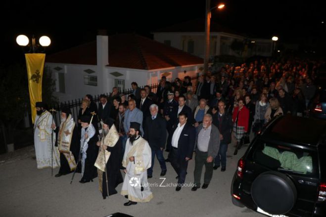 &Eta; &gamma;&iota;&omicron;&rho;&tau;ή &tau;&omicron;&upsilon; &Alpha;&gamma;ί&omicron;&upsilon; &Iota;&omega;ά&nu;&nu;&omicron;&upsilon; &tau;&omicron;&upsilon; &Chi;&rho;&upsilon;&sigma;&tau;&omicron;&sigma;&tau;ό&mu;&omicron;&upsilon; &sigma;&tau;&omicron; &chi;&omega;&rho;&iota;ό &Lambda;&omicron;&upsilon;&kappa;ά (&epsilon;&iota;&kappa;ό&nu;&epsilon;&sigmaf;)