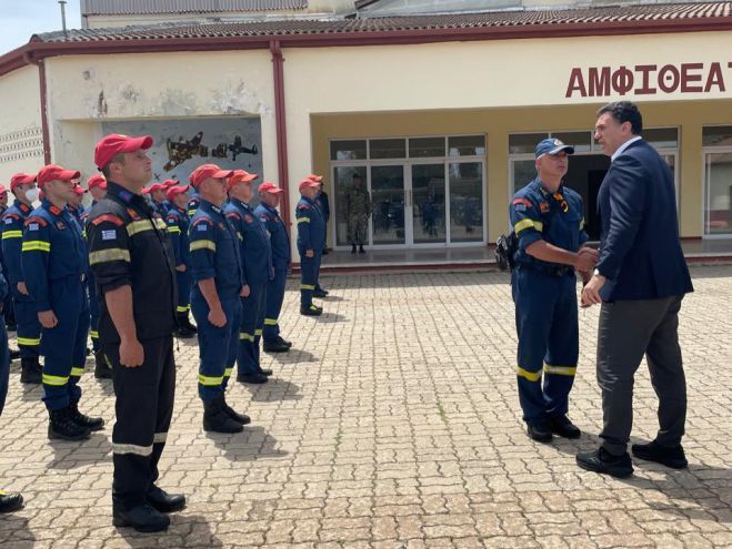 Στην Τρίπολη ο Κικίλιας - Οι δηλώσεις για τους δασοκομάντος που θα επεμβαίνουν άμεσα σε πυρκαγιές!